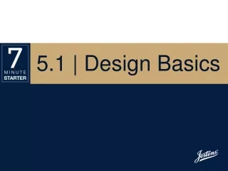 5.1 | Design Basics