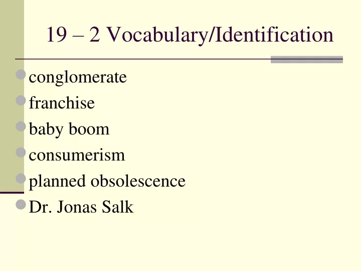 19 2 vocabulary identification