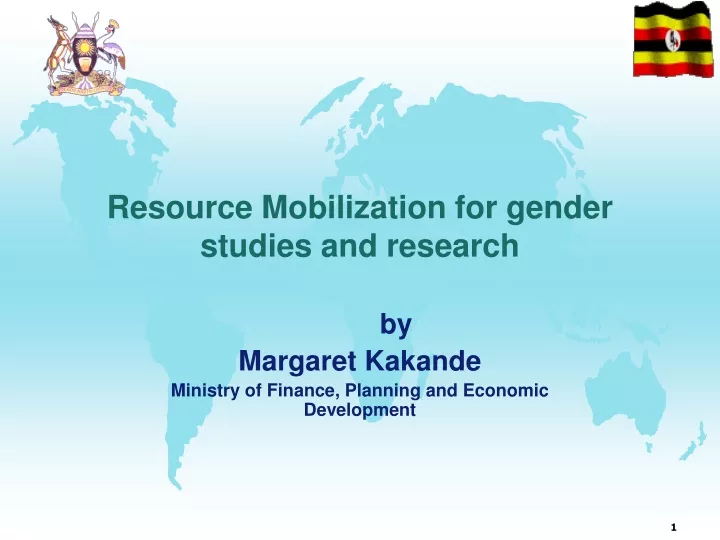 resource mobilization for gender studies and research
