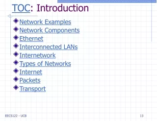 TOC : Introduction