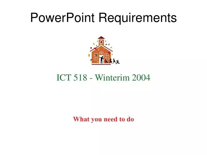 powerpoint requirements