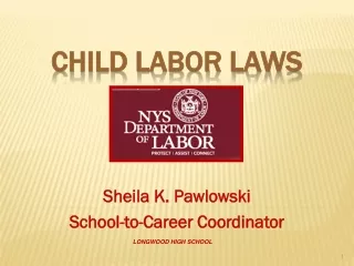 CHILD LABOR LAWS