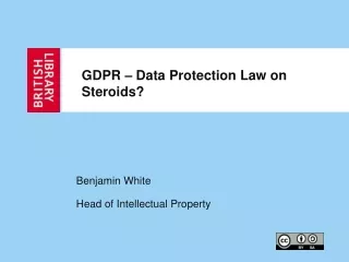 GDPR – Data Protection Law on Steroids?
