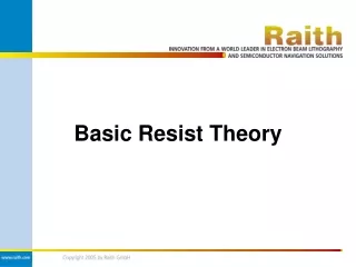 Basic Resist Theory