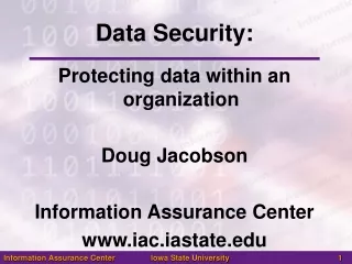 Data Security:
