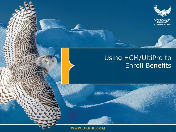 using hcm ultipro to enroll benefits