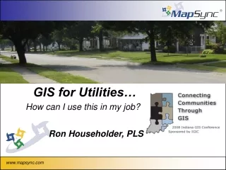 GIS for Utilities…