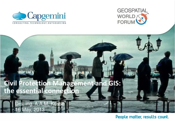 civil protection management and gis the essential connection