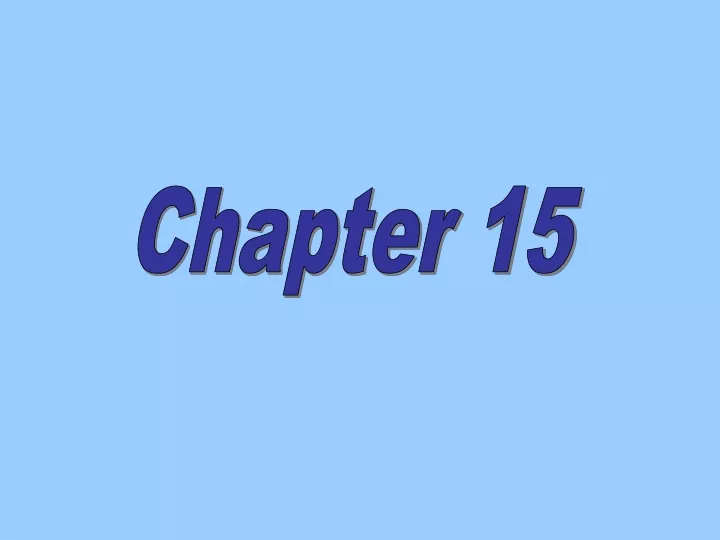 chapter fifteen