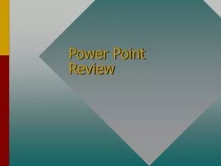 Power Point  Review