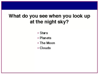 Star Charts and Coordinate Systems