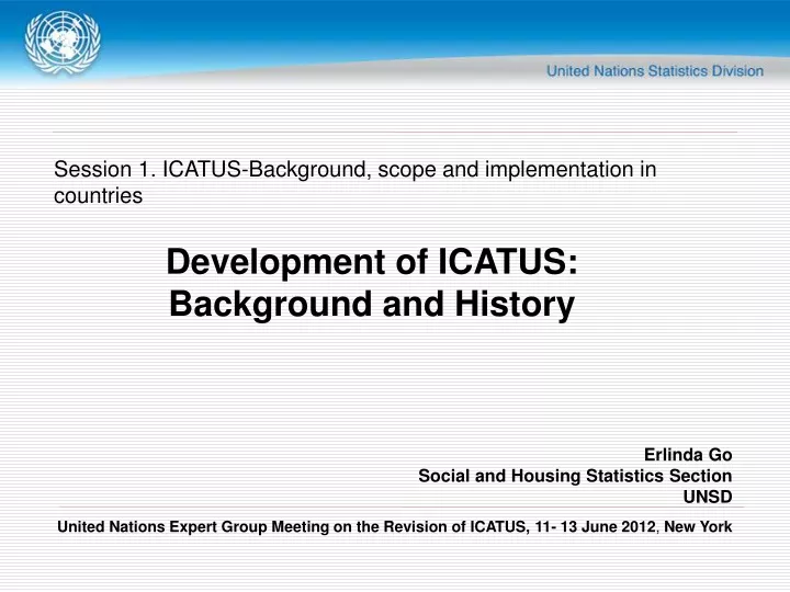 session 1 icatus background scope