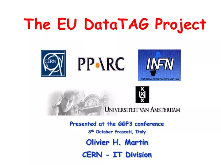 the eu datatag project