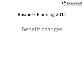 Business Planning 2011