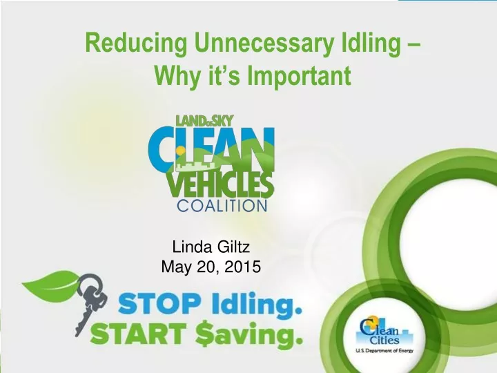 reducing unnecessary idling why it s important
