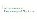 PPT - Introduction to Algorithms Dynamic Programming PowerPoint ...