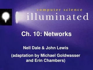 Ch. 10: Networks