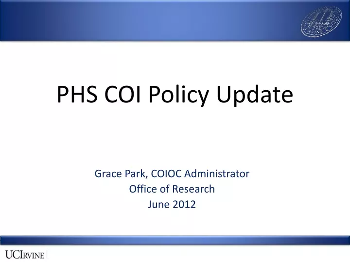 phs coi policy update