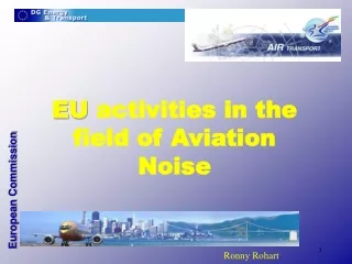 EU  activities in the field of Aviation Noise