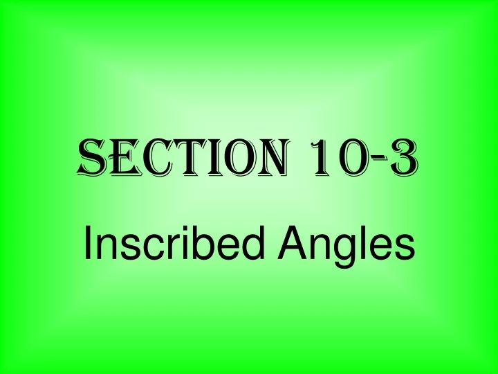 section 10 3