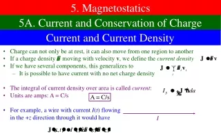 5. Magnetostatics
