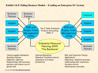 Exhibit 3.8 E-Tailing Business Models – E-tailing an Enterprise EC System