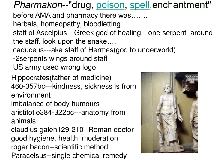 pharmakon drug poison spell enchantment