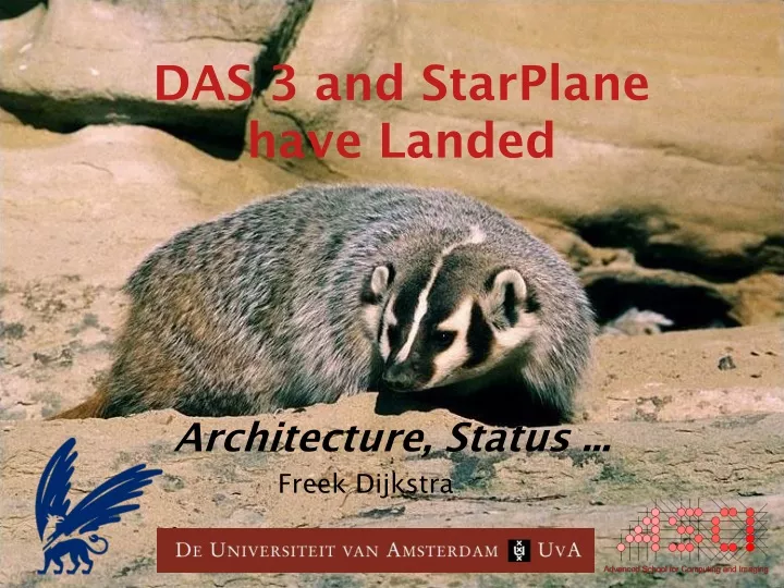 das 3 and starplane have landed