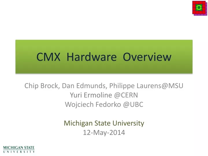 cmx hardware overview
