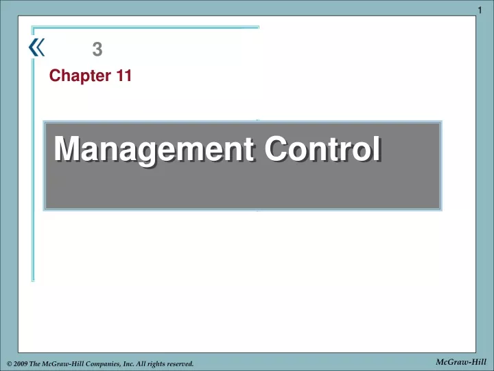 management control