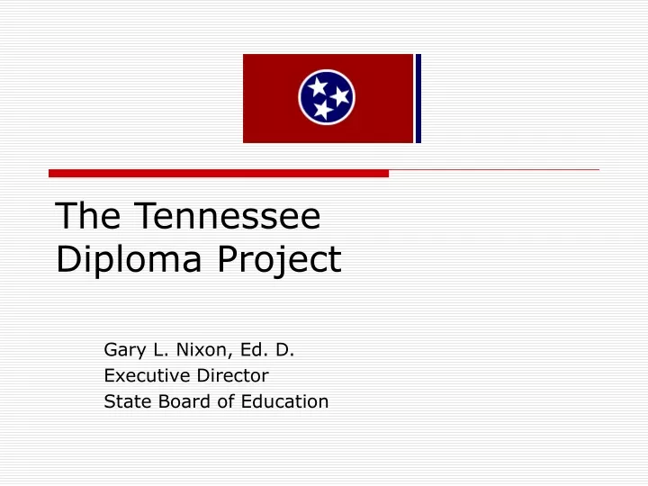 the tennessee diploma project