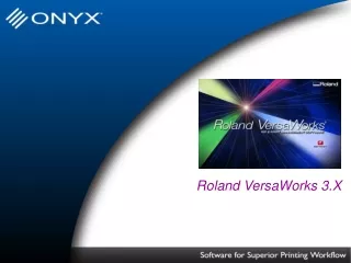 Roland VersaWorks 3.X