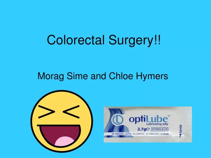 colorectal surgery