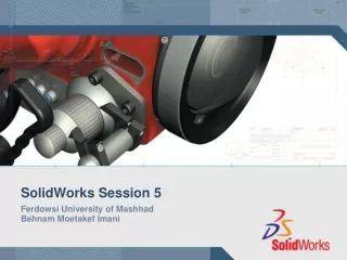 SolidWorks Session 5
