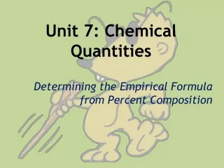 Unit 7: Chemical Quantities