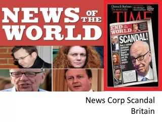 News Corp Scandal Britain