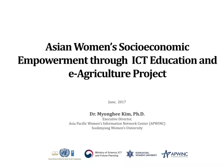 asian women s socioeconomic e mpowerment through