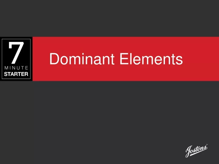 dominant elements