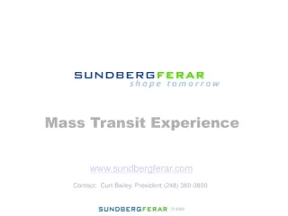 Mass Transit Experience