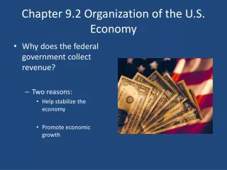 Chapter 9.2 Organization of the U.S. Economy