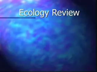 Ecology Review