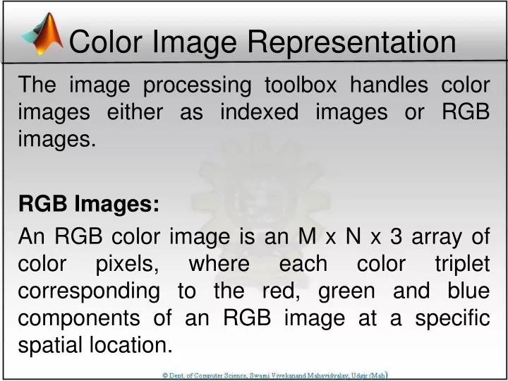 color image representation