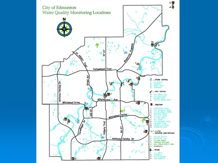 city of edmonton water quality monitoring