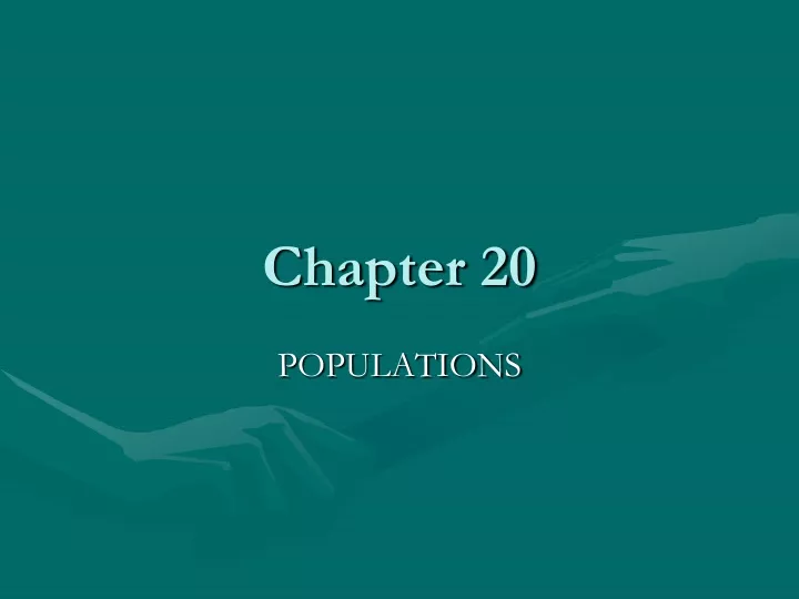 chapter 20