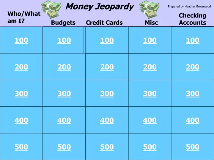 money jeopardy