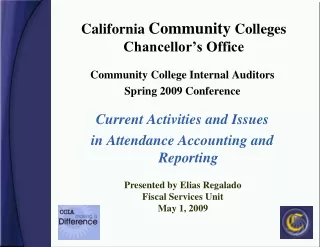 California  Community  Colleges  Chancellor’s Office