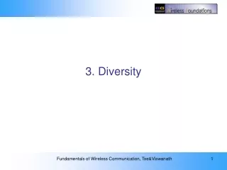 3. Diversity
