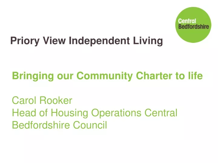 priory view independent living