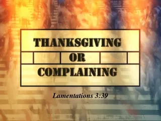 Lamentations 3:39