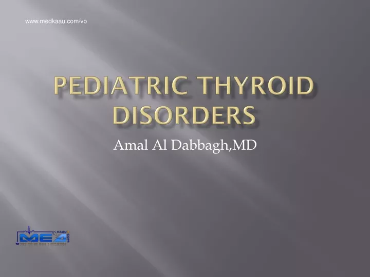 pediatric thyroid disorders